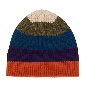 Bonnet Cachemire Rayé