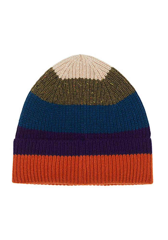 Bonnet Cachemire Rayé – Image 2