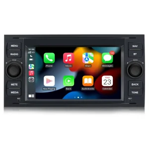 AWESAFE 7 Pollici Android 2G+32GB Autoradio 2 Din per Ford Focus Fiesta Kuga C/S-Max Fusion Transit Galaxy Mondeo (2005-2007) Car Radio con CarPlay Android Auto Bluetooth Vivavoce (Senza lettore CD)
