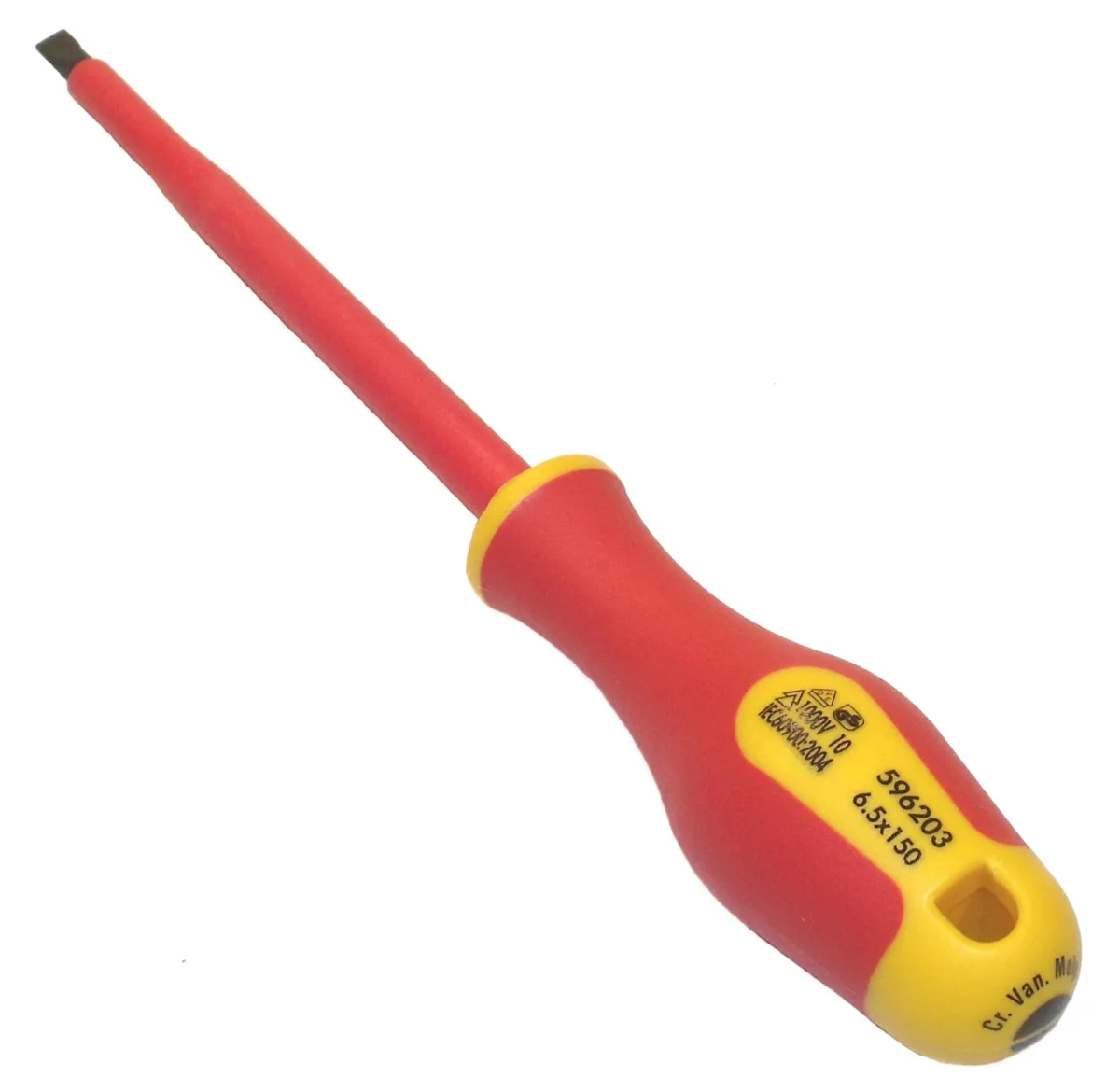 Tournevis vis à fente isolé 1000 volts – Image 2