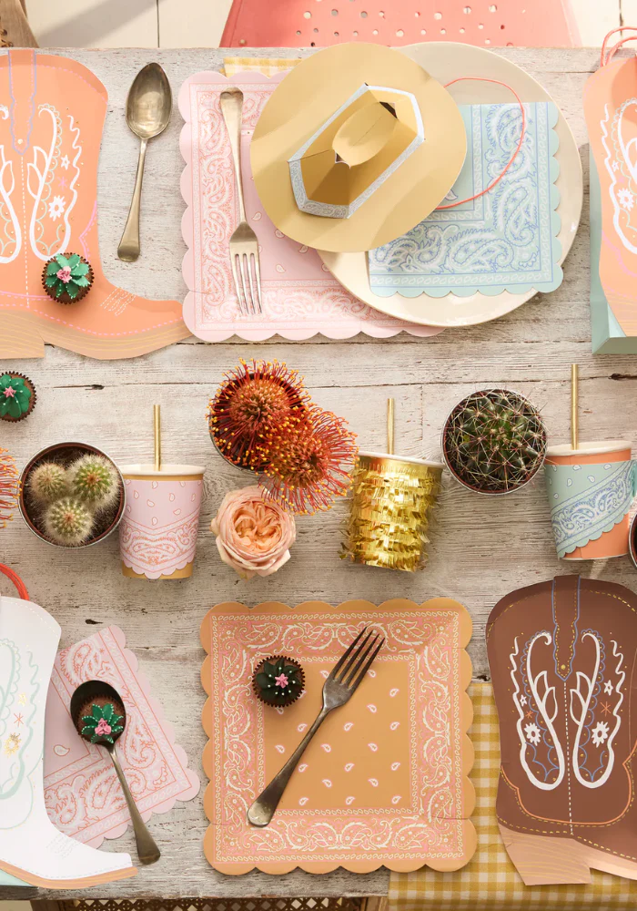 Lot de 8 Sacs Cadeaux En Forme De Botte De Cowboys – Image 3