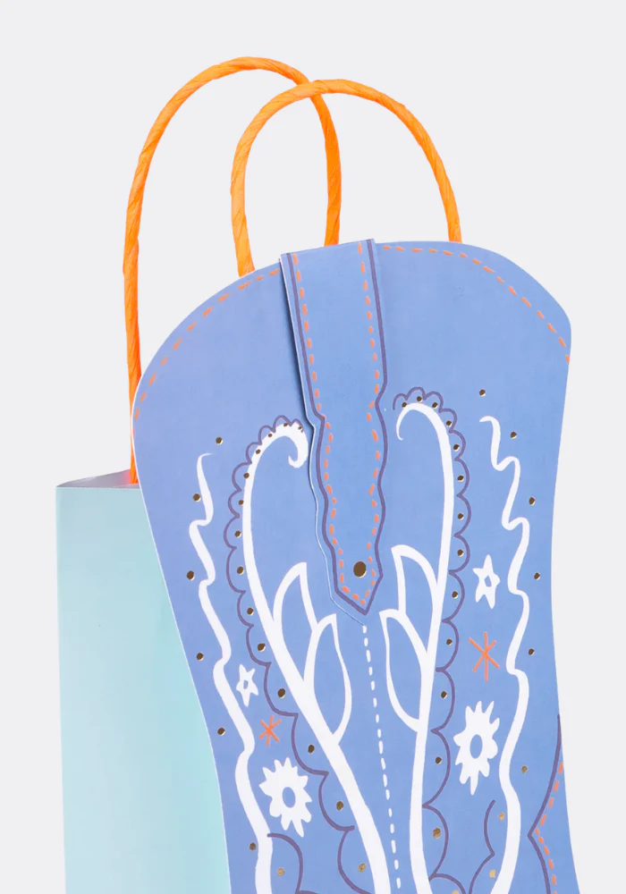 Lot de 8 Sacs Cadeaux En Forme De Botte De Cowboys – Image 6