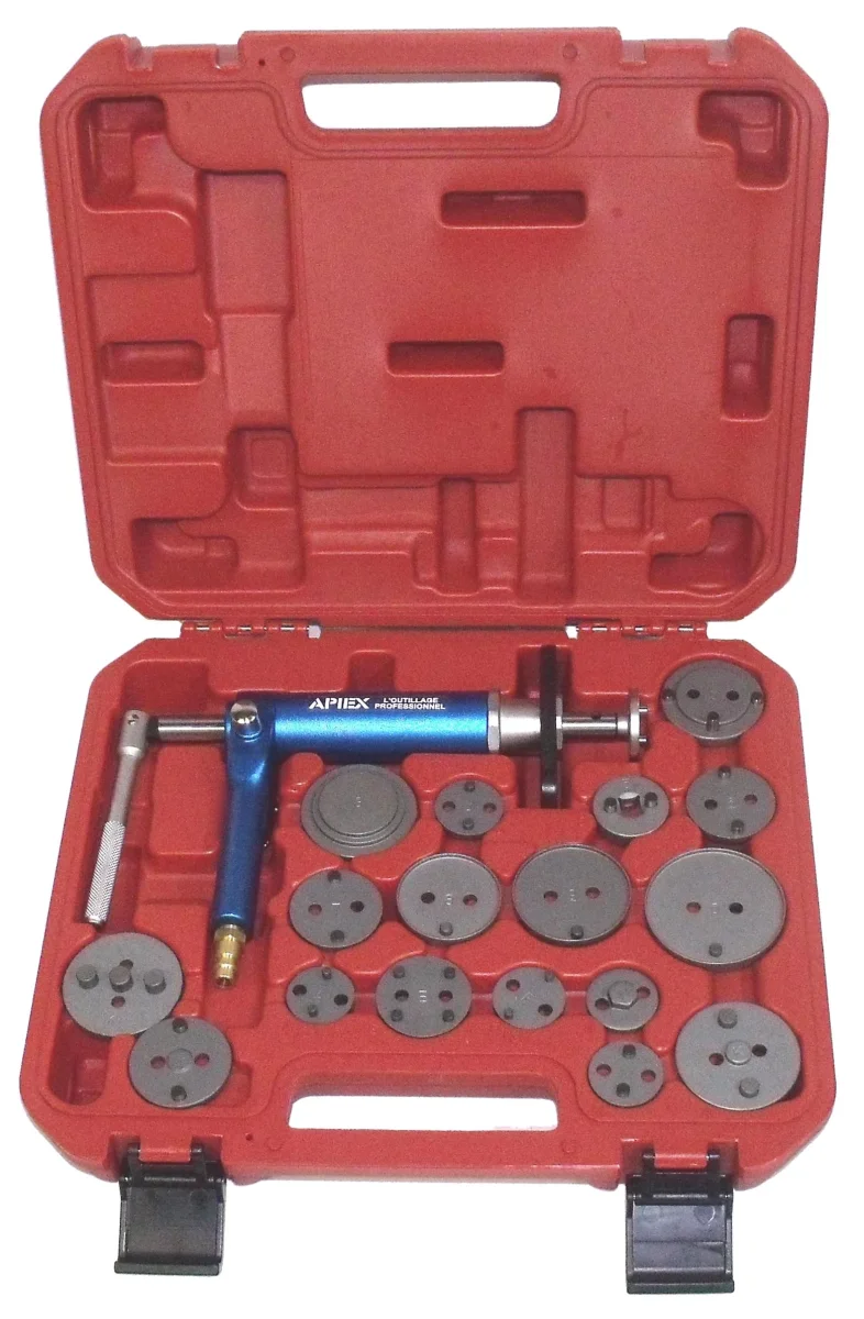 Coffret hydraulique Repousse piston de frein 18 pces – Image 2