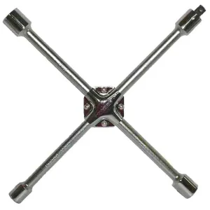 Clé démonte roues en croix modèle renforcé VL / PL