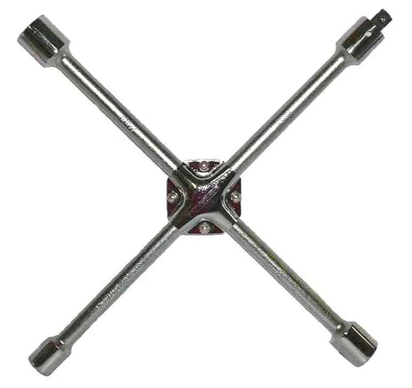 Clé démonte roues en croix modèle renforcé VL / PL – Image 2