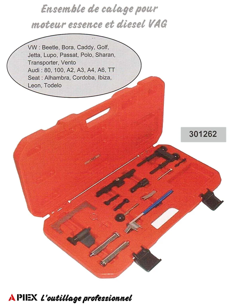 Calage moteur VAG essence / diesel en coffret – Image 3