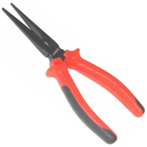 Pince becs demi-rond droits