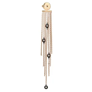 Fermoir Mini Solitaire Chain Tassel
