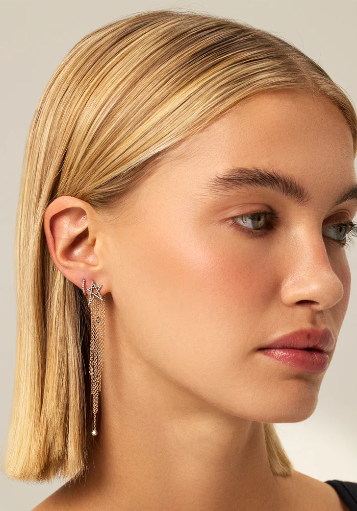 Fermoir Mini Solitaire Chain Tassel – Image 4