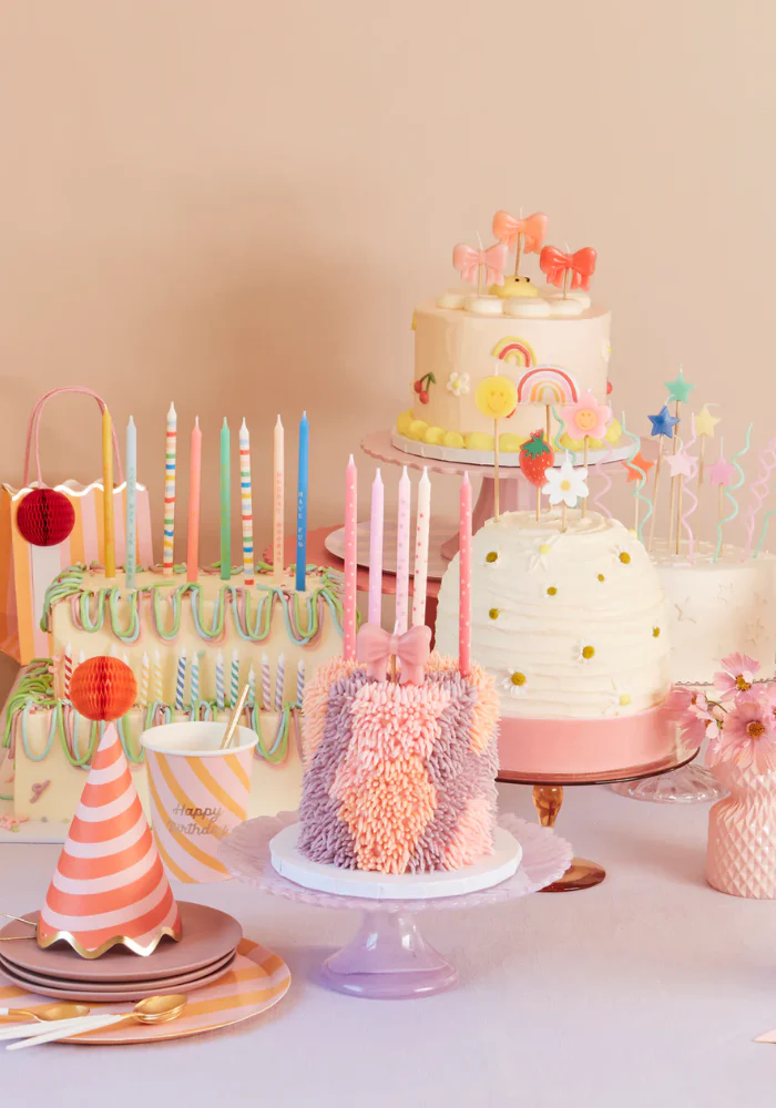 Lot de 4 Bougies En Forme De Noeuds Roses – Image 3