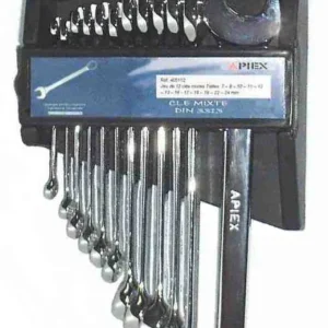 Clés mixtes en jeu de 8 pièces