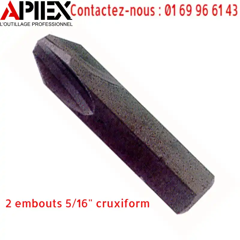 2 embouts 5/16" cruxiform – Image 2