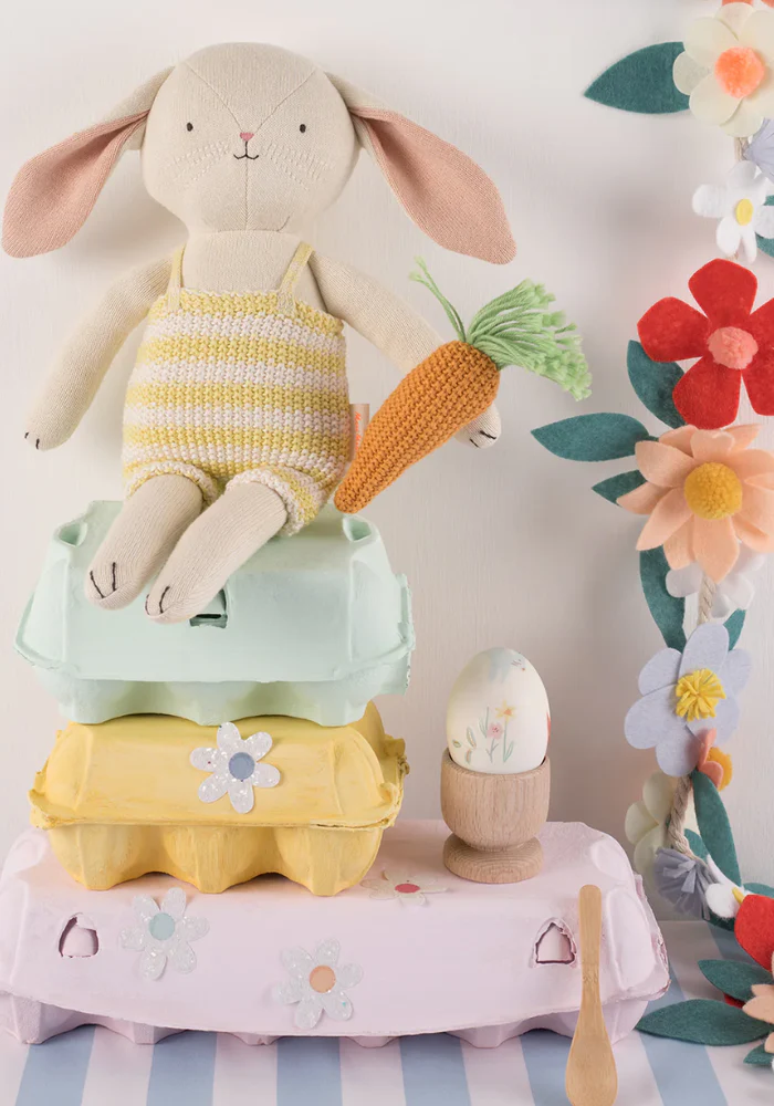 Petite Peluche Lapin Marinière – Image 4