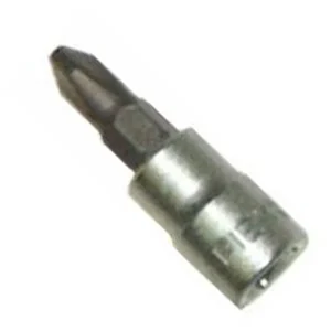 Embout sur douille Vis Cruxiform carré 1/4''