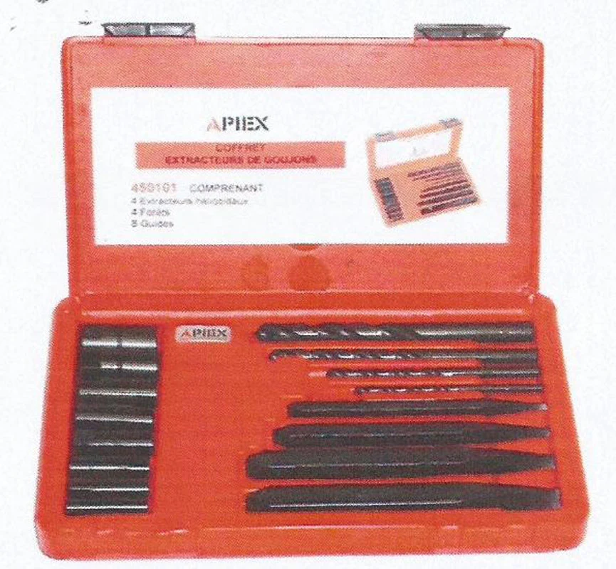 Extracteurs de goujons - 16 pièces