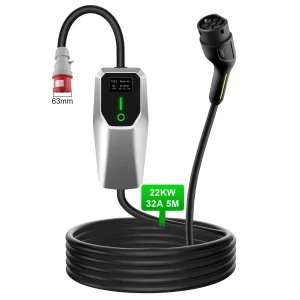 AWESAFE Tragbares EV-Ladeger per tipo di veicolo elettrico Wallbox mobile da 2 ,22 KW per veicoli elettrici Grado di impermeabilità lP65/IP55/1P54