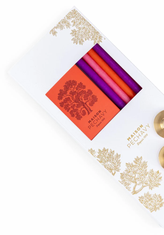 Coffret Arty 10 Bougies Fines