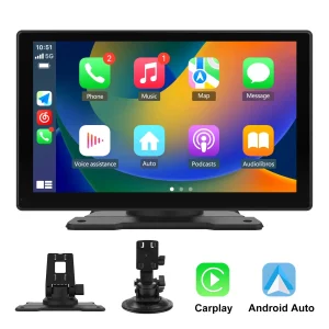 AWESAFE Kabelloser CarPlay-Adapter, Apple CarPlay-Dongle für werkseitig verkabelte Apple CarPlay-Autos, Plug & Play