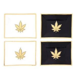 Set De 4 Petits Vides Poches "Hashish"