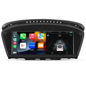 AWESAFE Autoradio Android per BMW Serie 5 E60 E61 E63 E64 Sistema di aggiornamento radio touch screen CCC 2003-2010 con Wireless Carplay Android Auto, supporto navigazione GPS Bluetooth WiFi