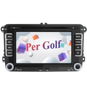 AWESAFE Autoradio Android per VW Golf 5 / Golf 6 / Golf Plus Sistema di aggiornamento radio touch screen con Wireless Carplay Android Auto, supporto Bluetooth WiFi Navigazione GPS