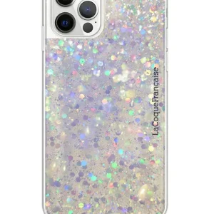 Coque À Paillettes Holographiques