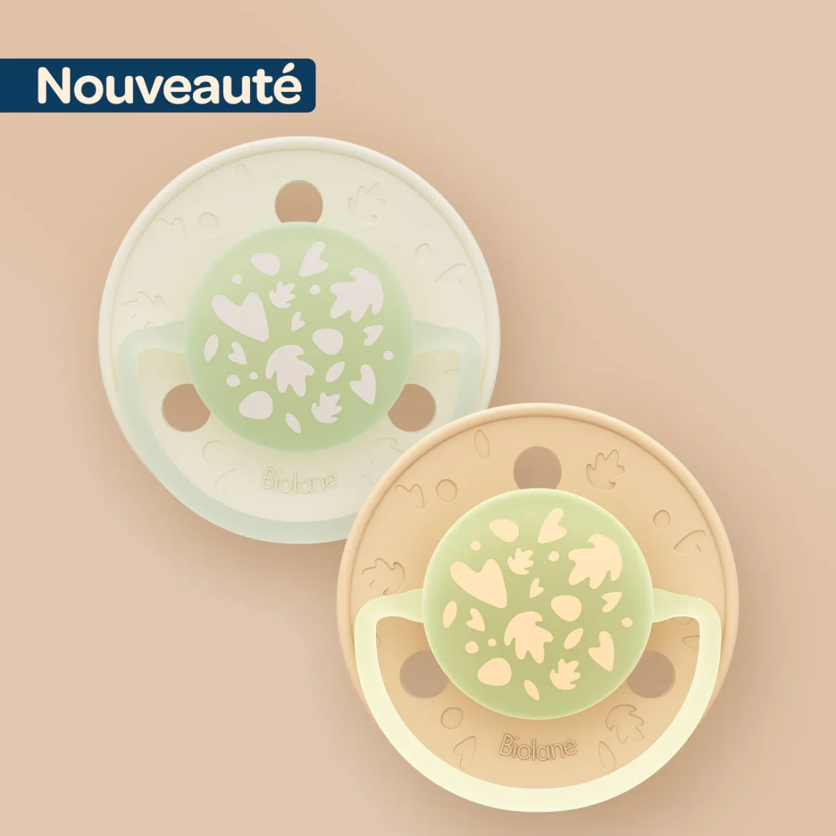 Lot de 2 sucettes nuit rondes – Image 2