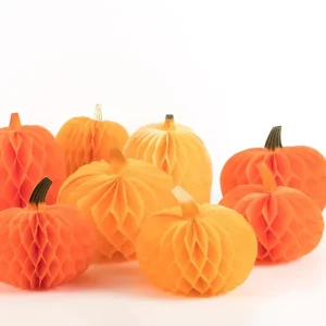 Assortiment 10 Citrouilles En Papier