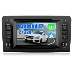 AWESAFE Autoradio für Mercedes Benz GL ML Klasse W164 X164 350 320 2005-2012, Android System, 7 Zoll Touchscreen, 2G+32G, mit GPS Navigation Carplay Android Auto Bluetooth WiFi
