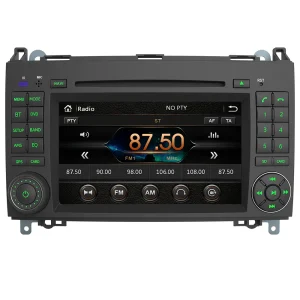 AWESAFE 7‘’ Android Car Stereo Para Benz Sistema Actualización de Radio de Pantalla Táctil con Carplay Inalámbrico Android Auto, Soporte Bluetooth WiFi Navegación GPS
