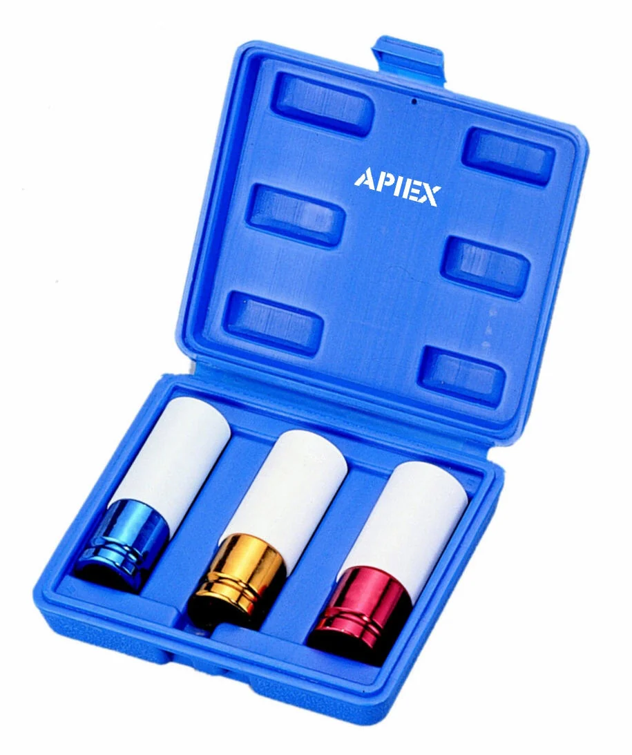 Douilles à choc 1/2" pour jantes alu 3 pièces – Image 3