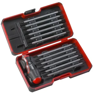 Coffret FELO poignée 2 en 1 avec lames interchangeables - 13 pcs