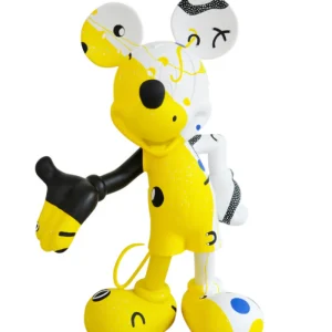 Mickey Cosmic Jaune Par Thomas Dariel