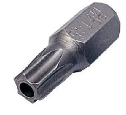Embout de vissage TORX percé - 1 pièce