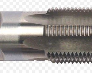 Jeu de 2 tarauds à gaz - au pas métrique fin