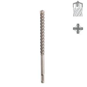 Mèche à béton au carbure de tungstène SDS PLUS - 1 pièce