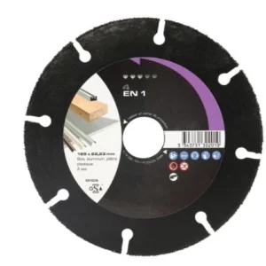 Disque à tronçonner au carbure 4 en 1