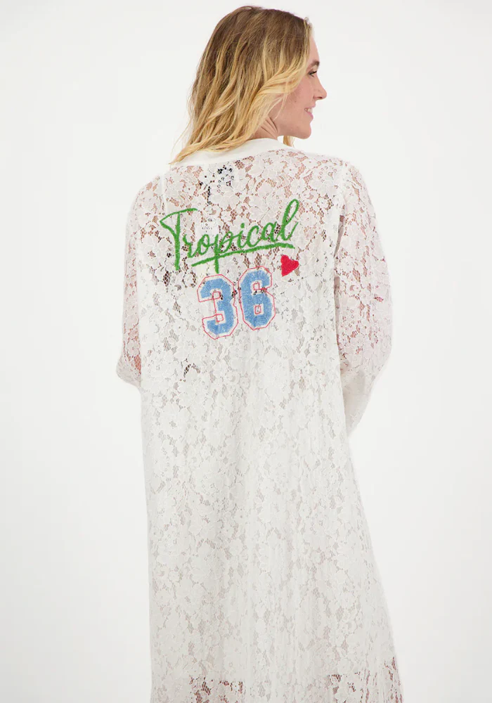 Robe Longue Adela En Dentelle – Image 3