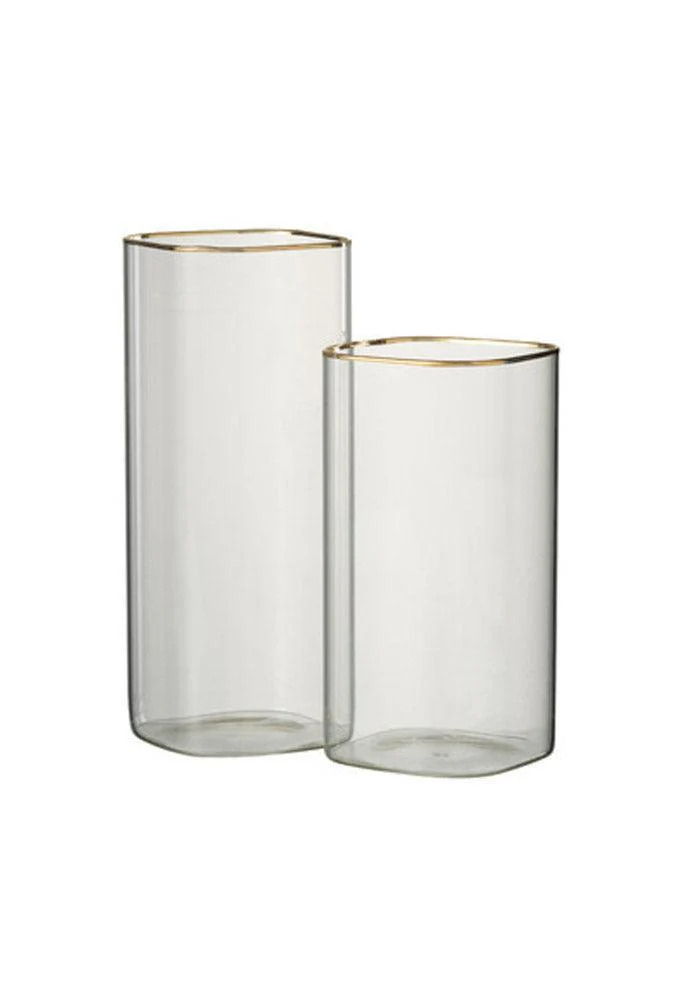 Vase "Tula" En Verre Transparent Petit Modèle