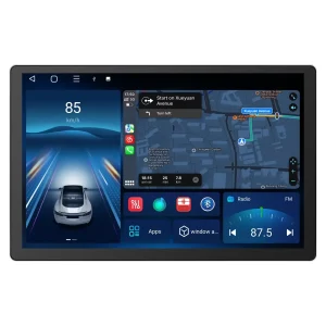 AWESAFE Android 12 Car Radio Stereo for  jeep Wrangler/Unlimited 2007-2018 & Dodge Ram Pickup 1500/2500/3500 2009-2012 with Built-in Wireless CarPlay & Android Auto