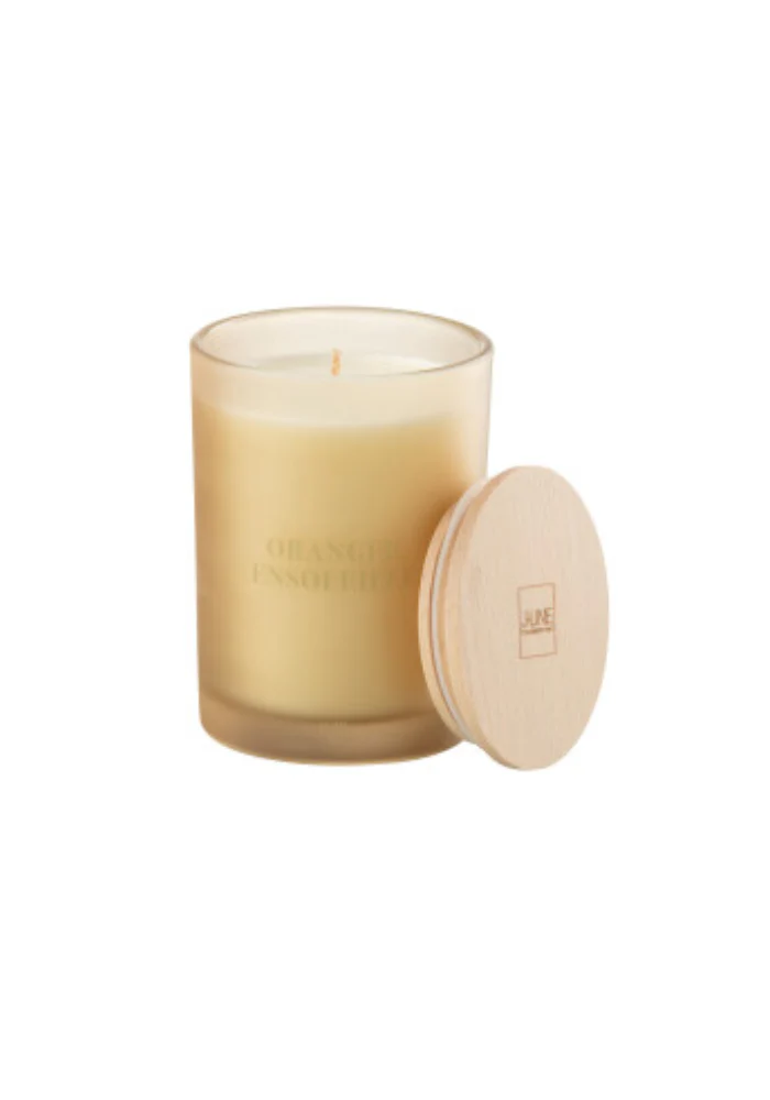 Bougie 38h Oranger Ensoleillé