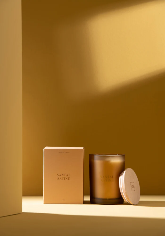 Bougie 38h Santal Satiné – Image 3