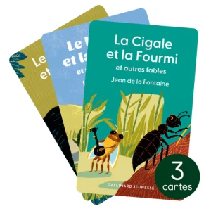 3 Cartes Audio Les Fables De La Fontaine