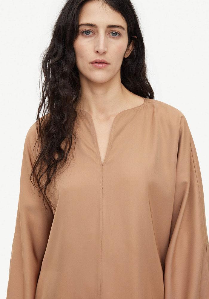 Blouse Calias Tobacco – Image 4