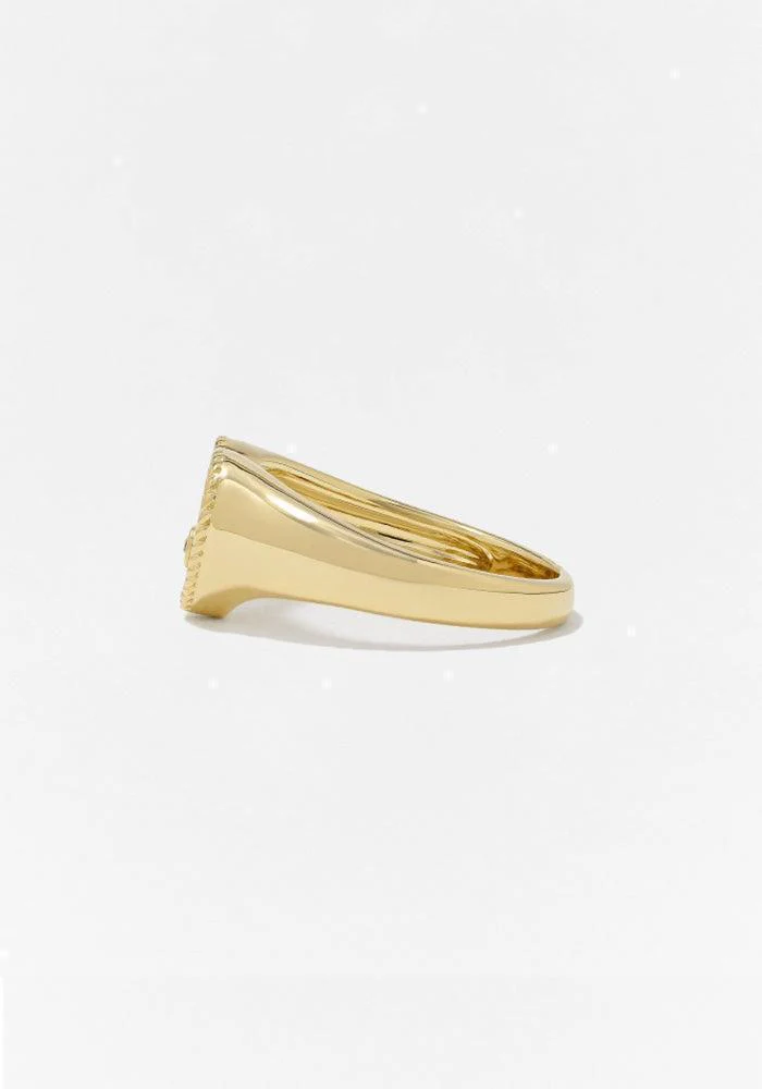 Baby Chevalière Coeur Turquoise – Image 6