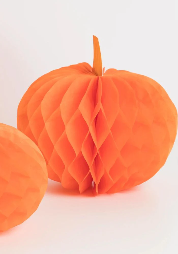 Assortiment 10 Citrouilles En Papier – Image 4