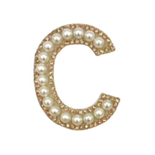 Patch Columbia Lettre Perles – Image 4