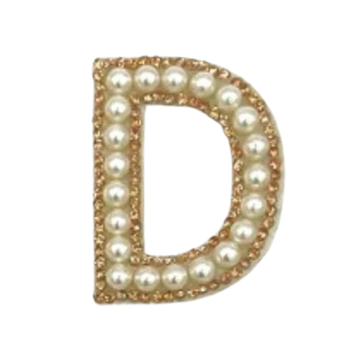 Patch Columbia Lettre Perles – Image 5