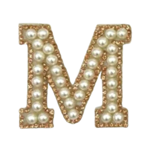 Patch Columbia Lettre Perles – Image 7