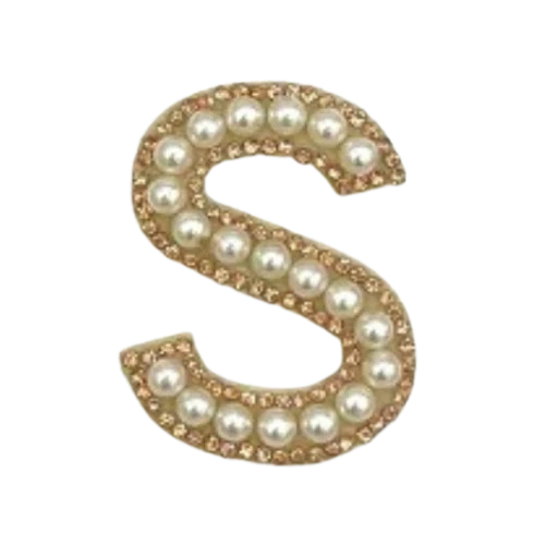 Patch Columbia Lettre Perles – Image 9